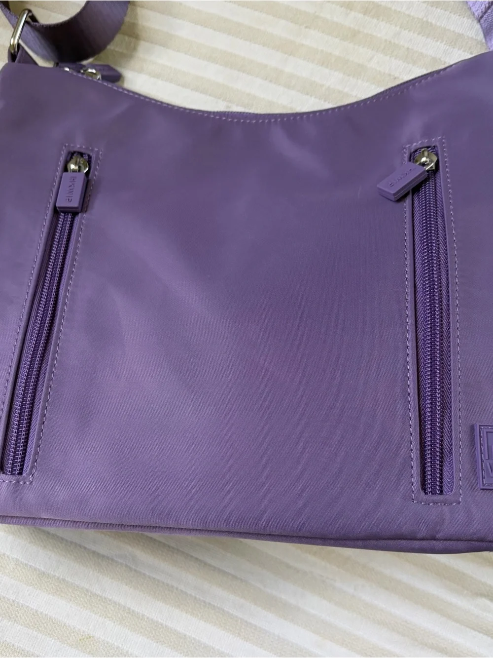 IHKWIP Transit Convertible Nylon Crossbody Shoulder Bag Vintage Grape NWOT - Picture 3 of 14